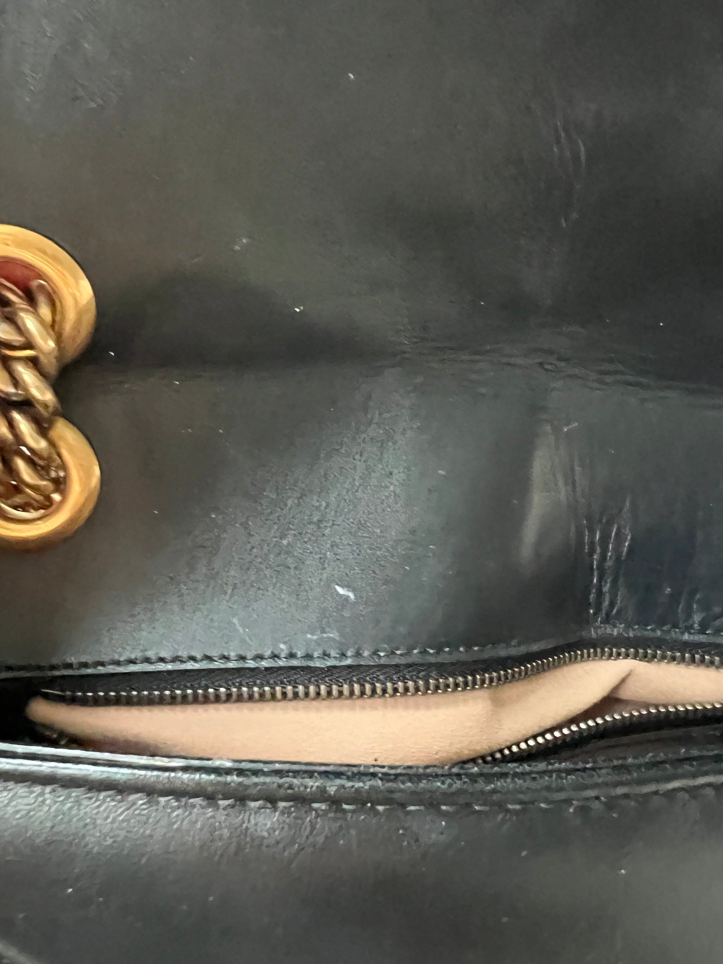 Gucci GG Black Marmont Small Shoulder Bag