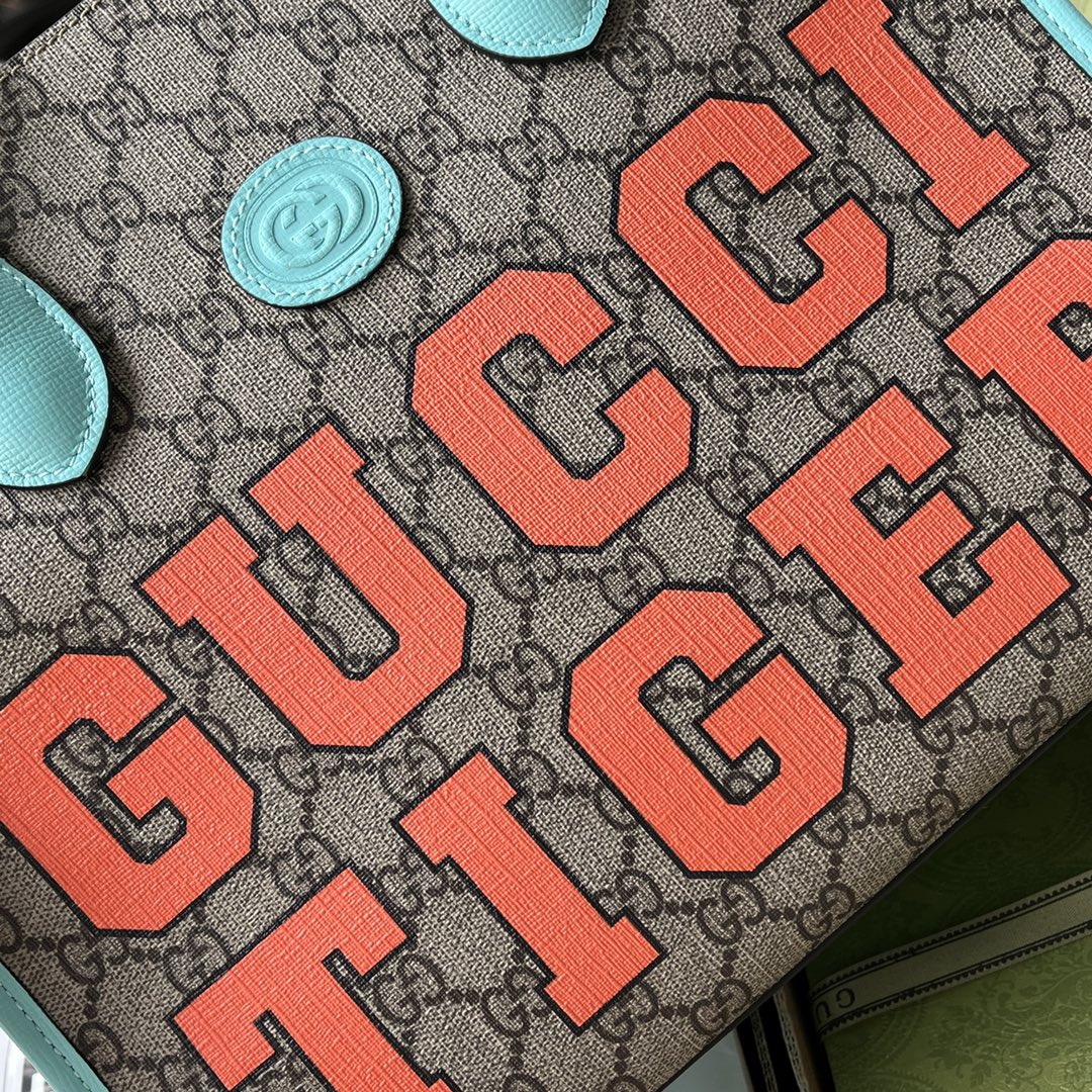 Gucci Tiger GG Medium Tote Bag