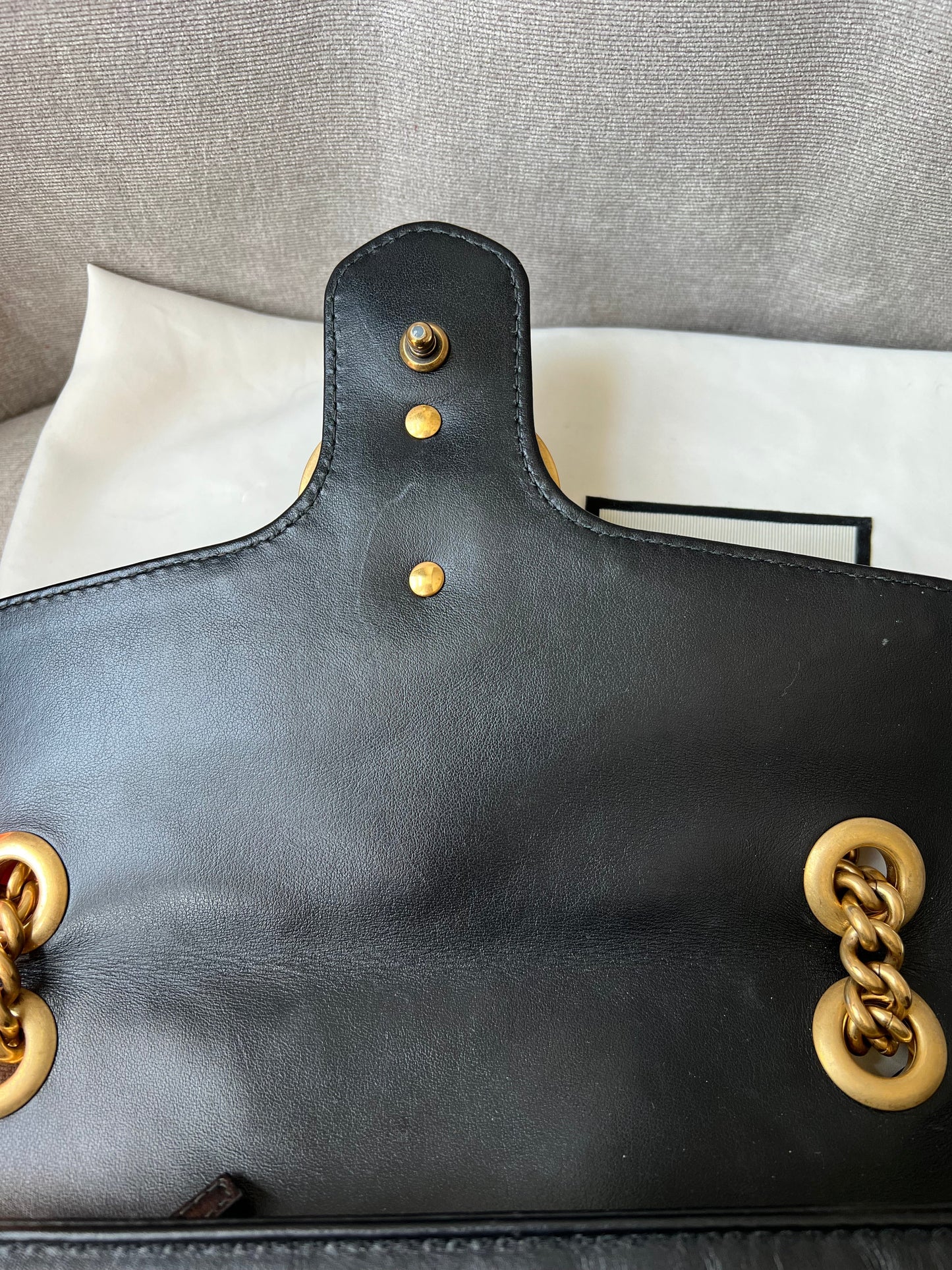 Gucci GG Black Marmont Small Shoulder Bag (RRP £1800)