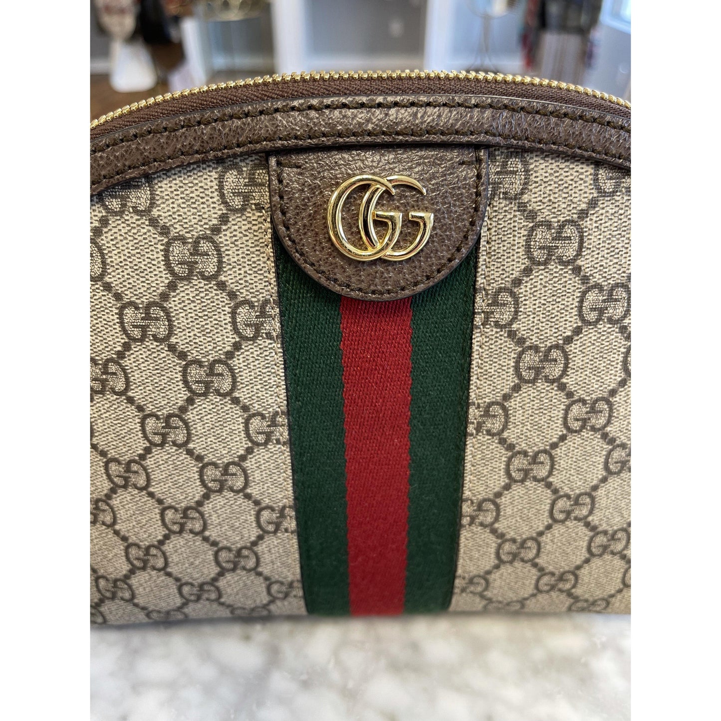 Gucci GG Supreme Ophidia Shoulder Bag