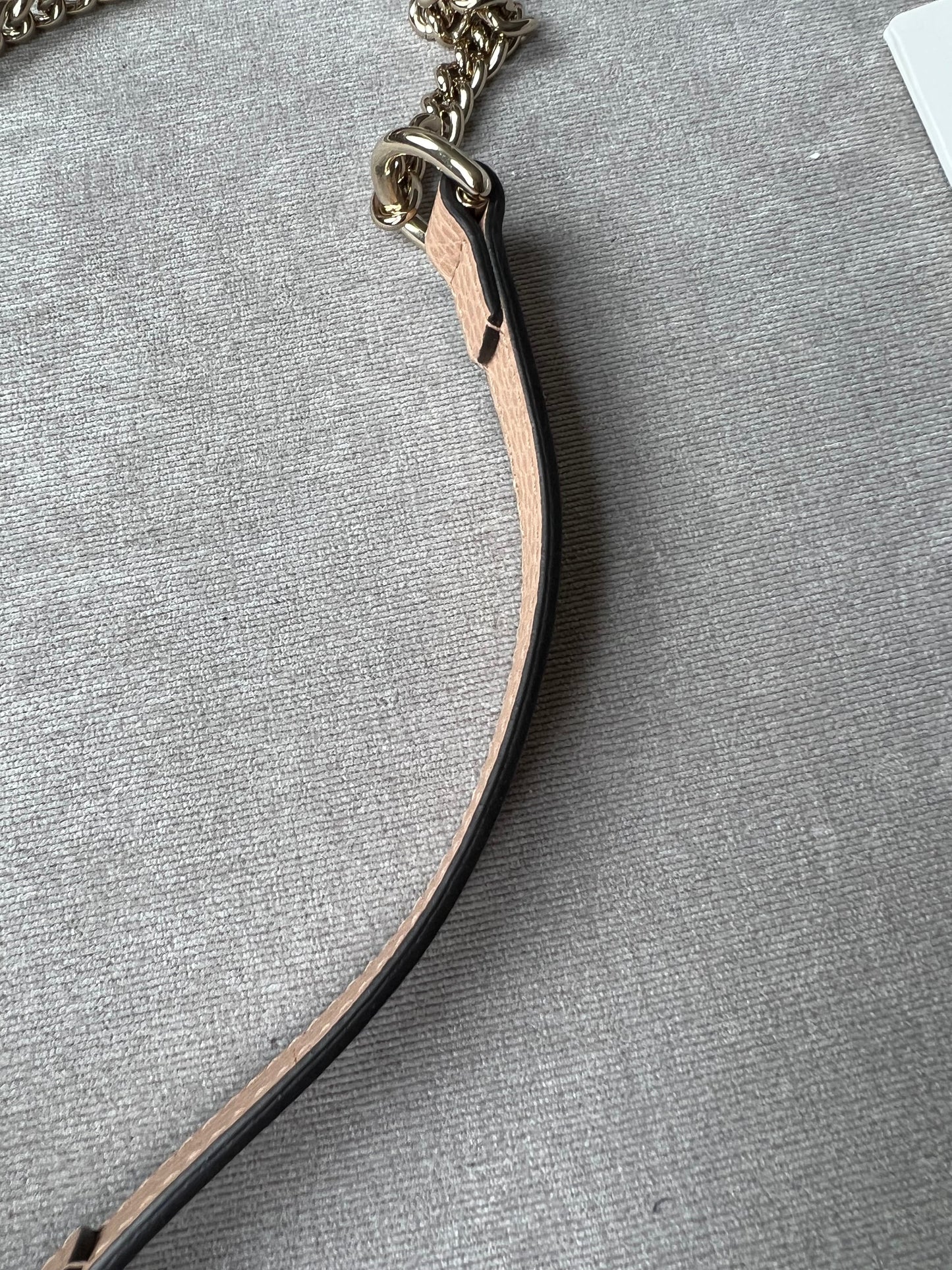 Gucci Interlocking GG Beige Small Shoulder Bag