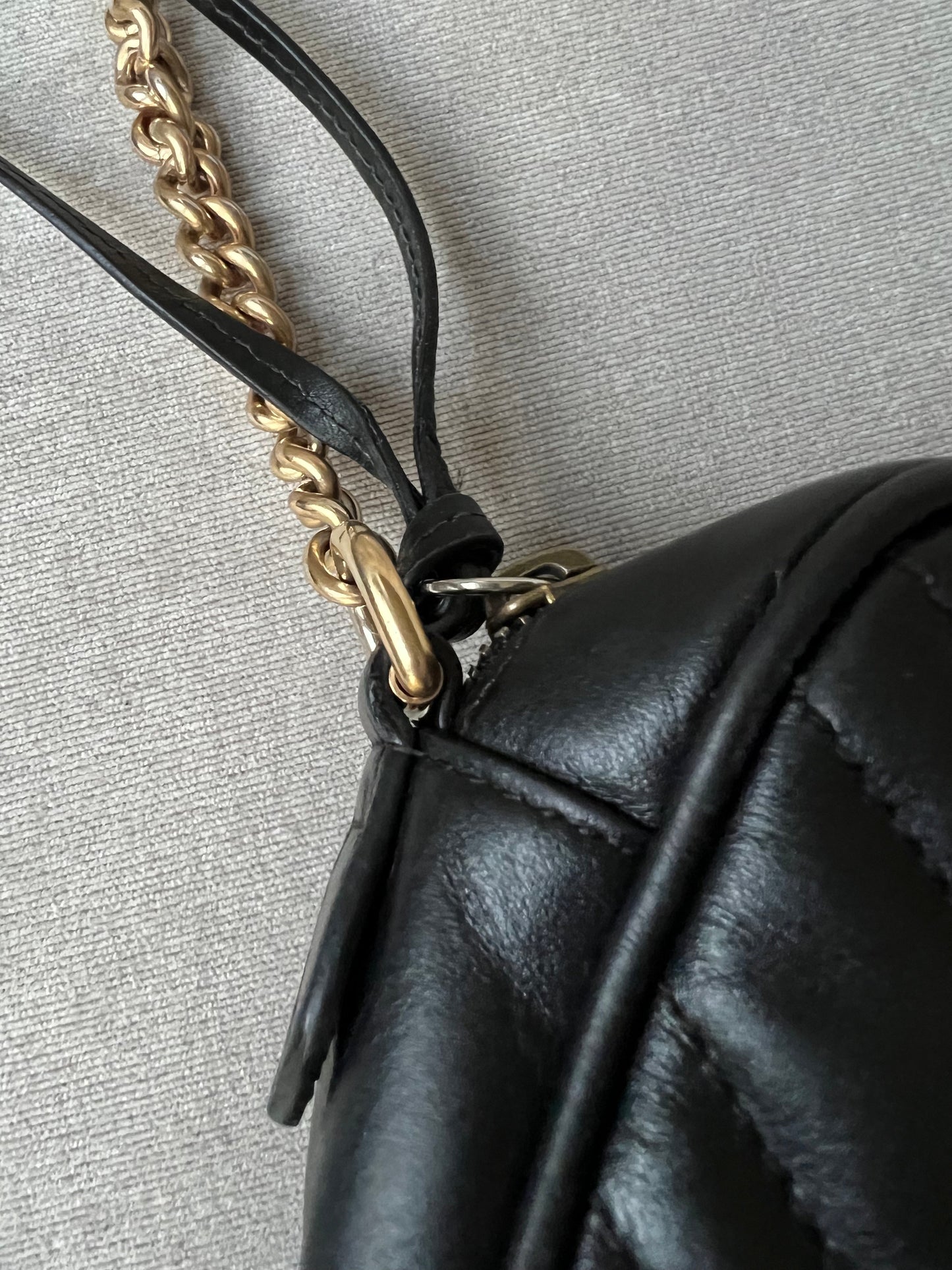 Gucci GG Black Marmont Mini Shoulder Bag (RRP £1,160)