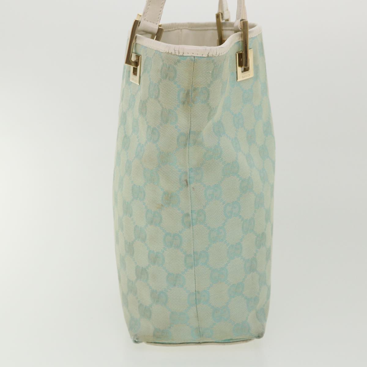 GUCCI GG Canvas Shoulder Bag Light Blue 0021099 001998  34957