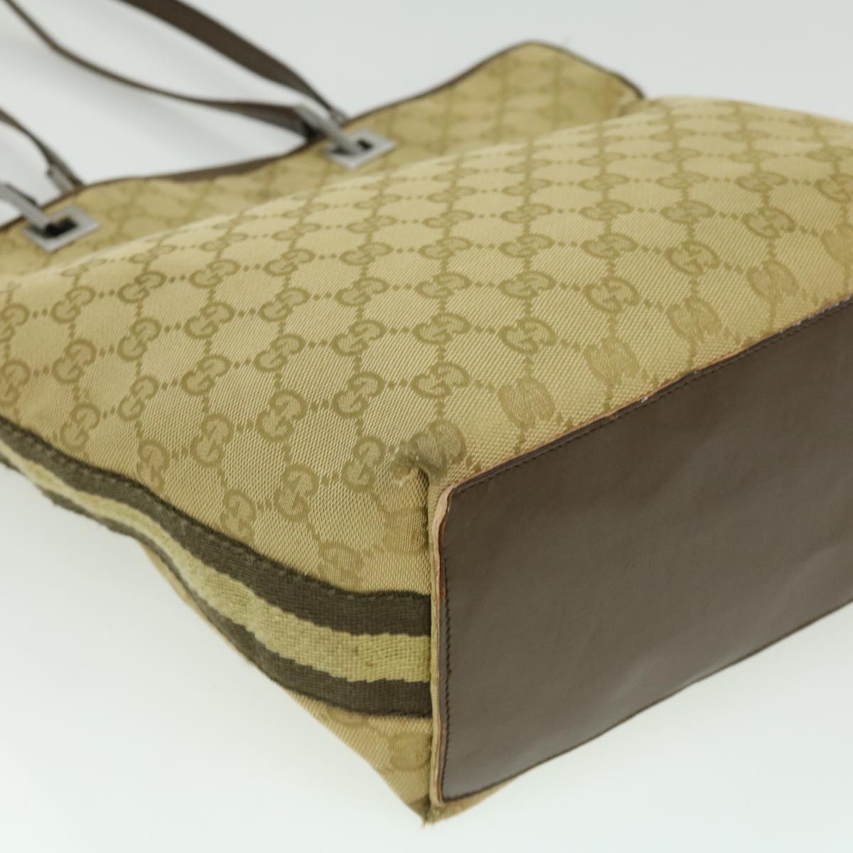 GUCCI GG Canvas Tote Bag Beige  ki2268