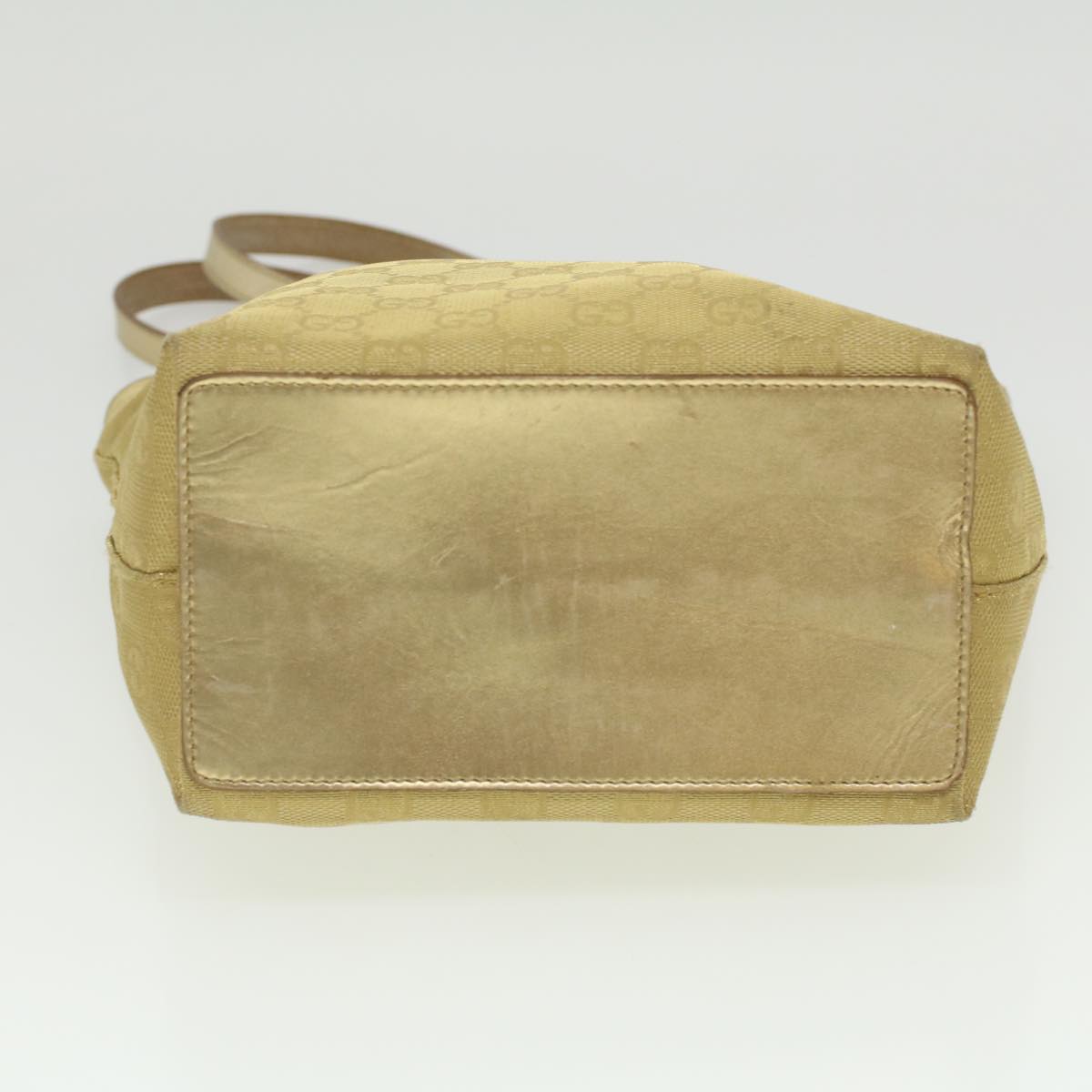 GUCCI GG Canvas Tote Bag Gold Tone 002.1099.001998  ki2751