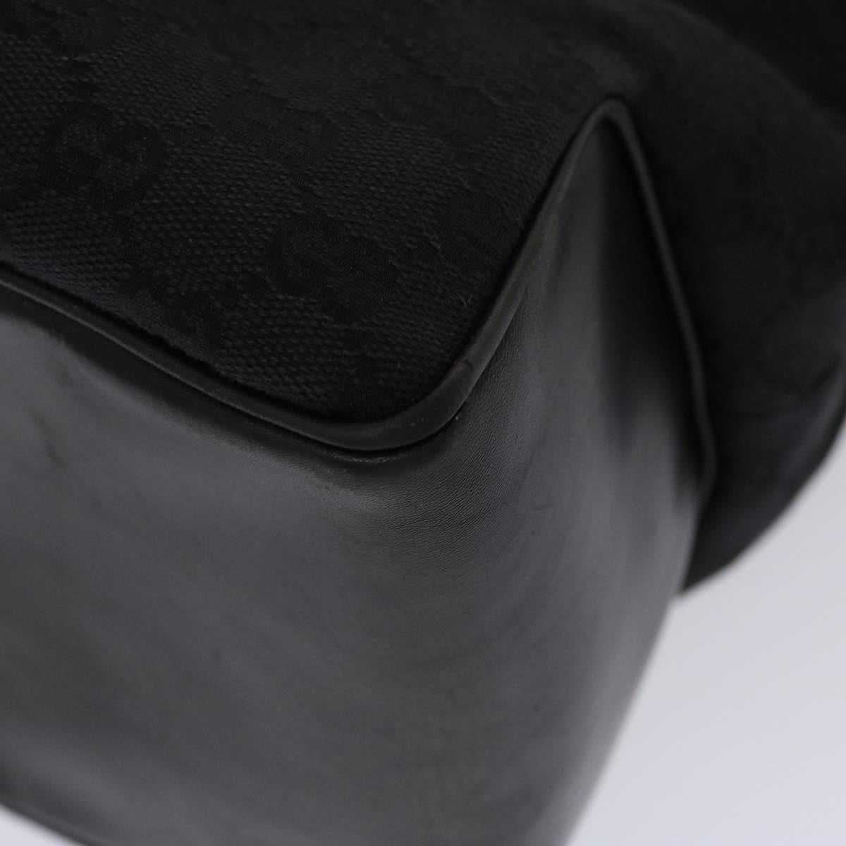 GUCCI GG Canvas Tote Bag Black 109141  ki3210