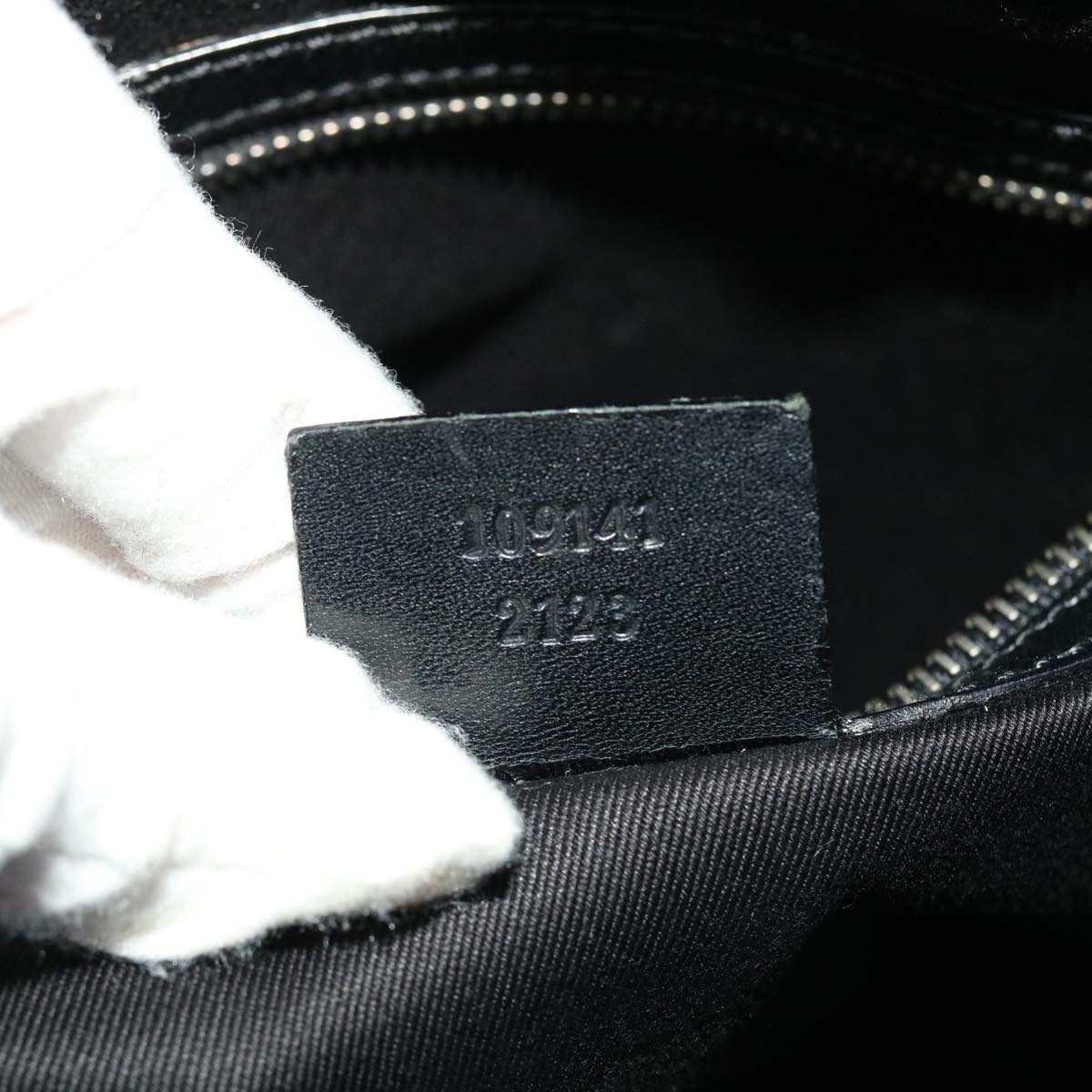 GUCCI GG Canvas Tote Bag Black 109141  ki3210