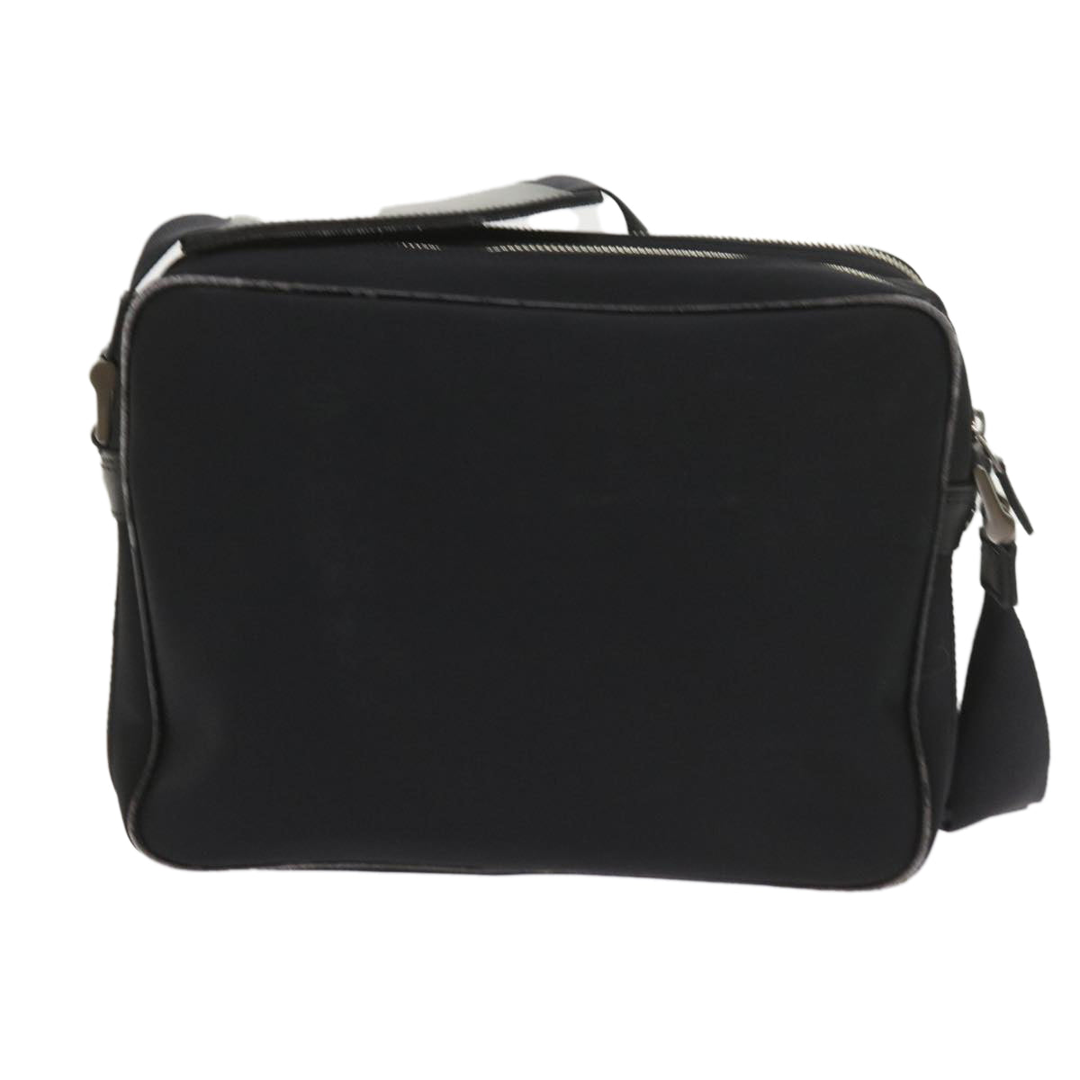 Burberry Shoulder Bag Nylon Black Auth ki3665