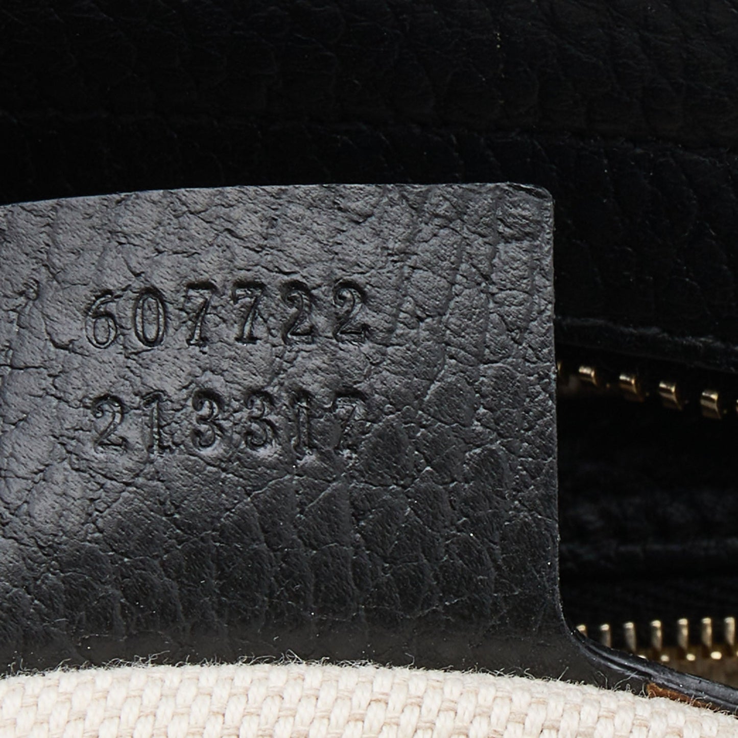 Gucci Black Leather Small Soho Tote