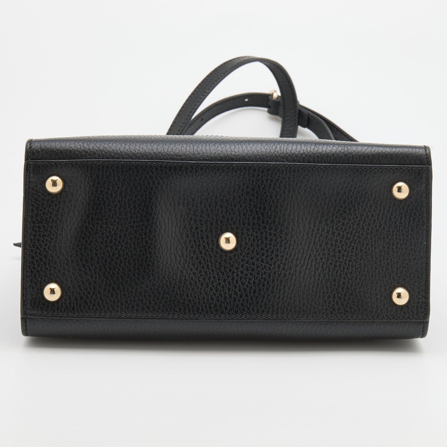 Gucci Black Leather Small Soho Tote