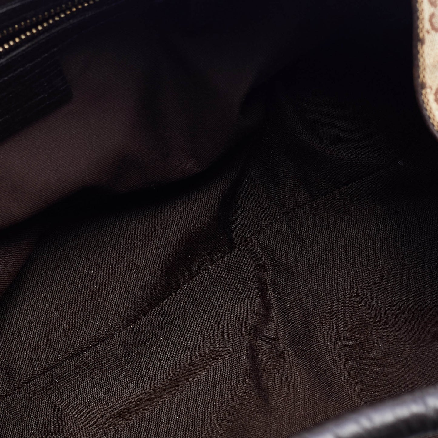 Gucci Beige/Brown GG Canvas and Leather Junco Shoulder Bag