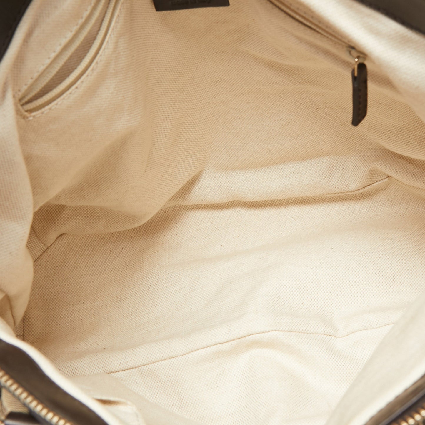 Gucci Beige/Ebony GG Canvas Medium Sukey Tote