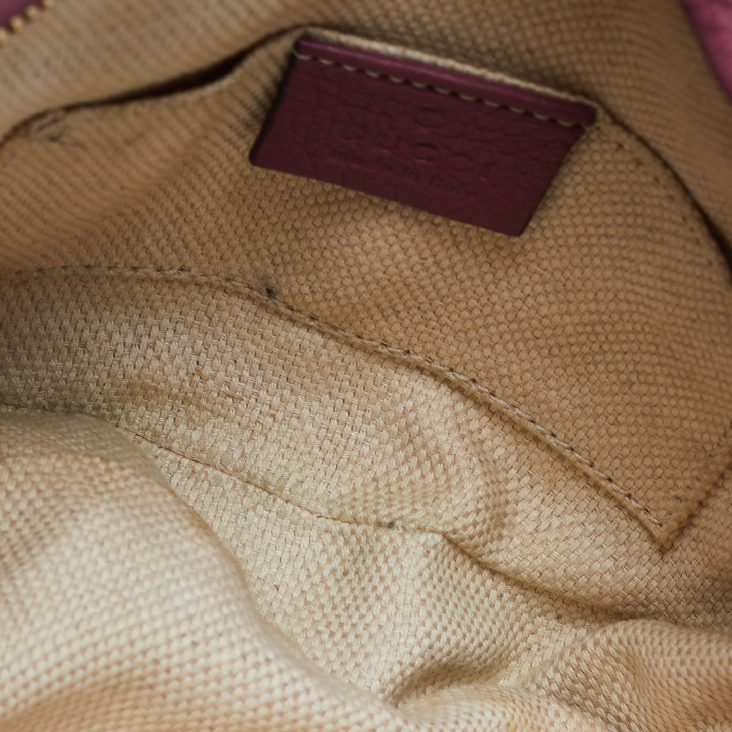 Gucci Pink Leather Mini Soho Disco Chain Crossbody Bag