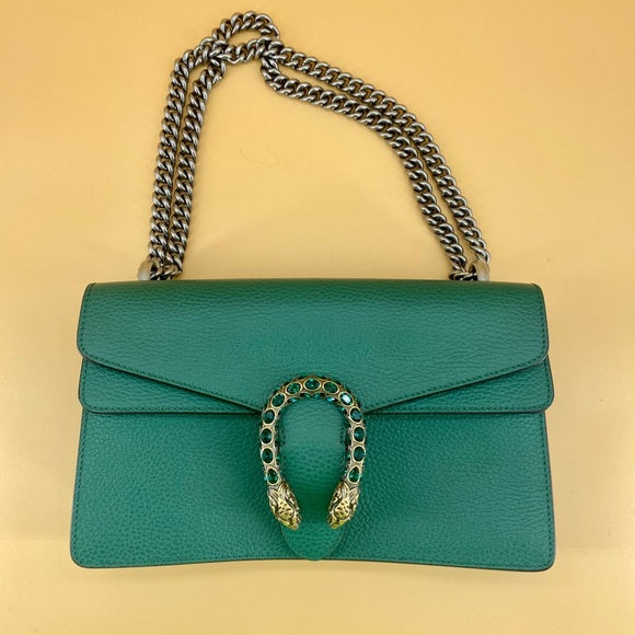 GUCCI Dionysus leather shoulder bag