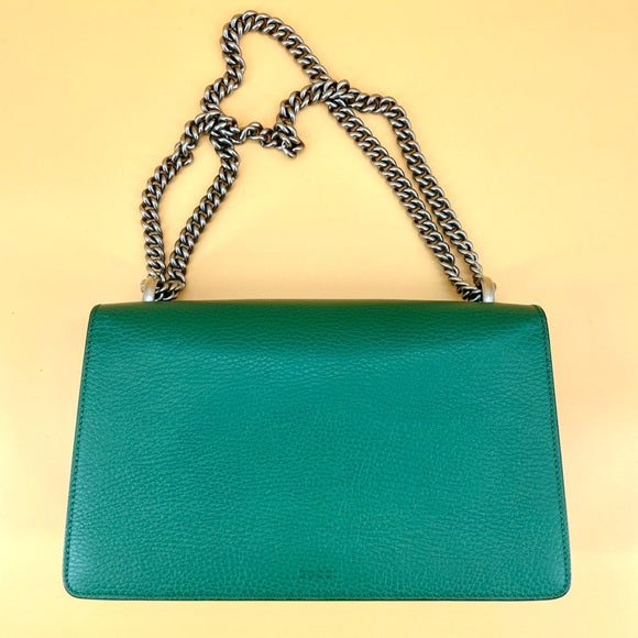 GUCCI Dionysus leather shoulder bag