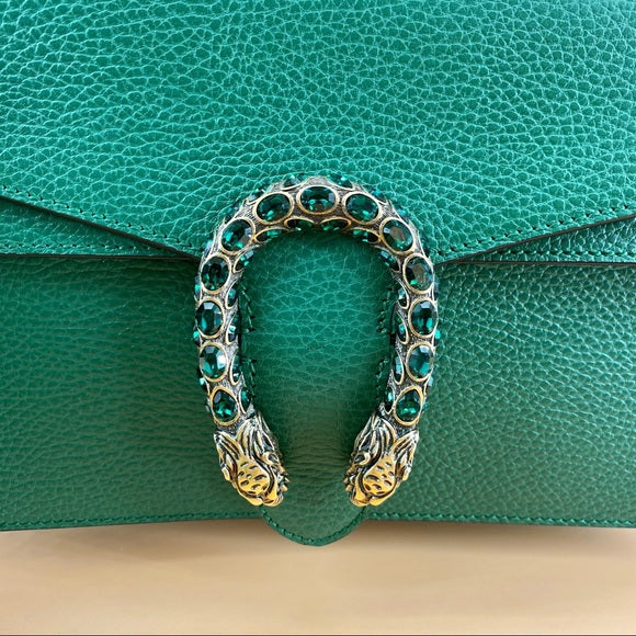 GUCCI Dionysus leather shoulder bag