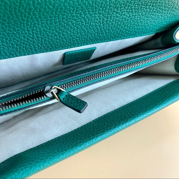 GUCCI Dionysus leather shoulder bag