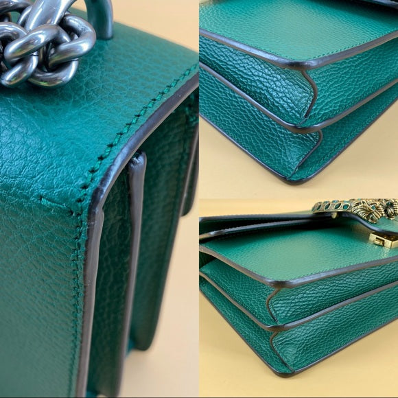 GUCCI Dionysus leather shoulder bag