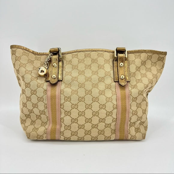 Gucci Vintage Abbey ball cloth shoulder bag TWS