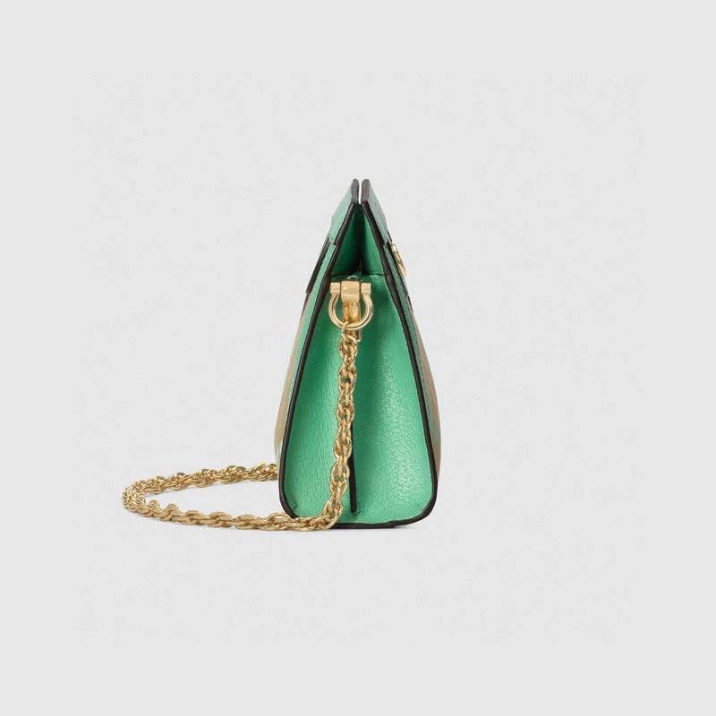 GUCCI OPHIDIA JUMBO GG SMALL SHOULDER BAG