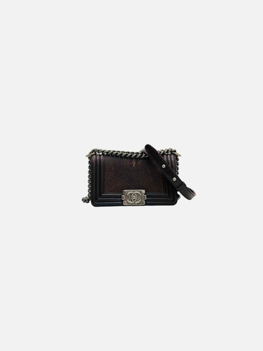 CHANEL Limited Edition Burgundy Shoulder Bag