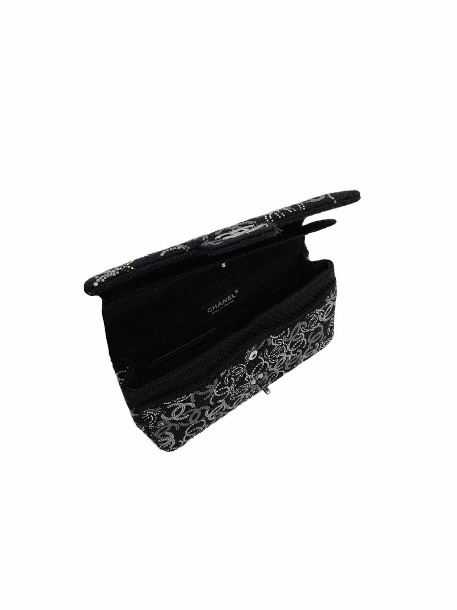 CHANEL Paris-Shanghai Pudong Flap Black Shoulder Bag