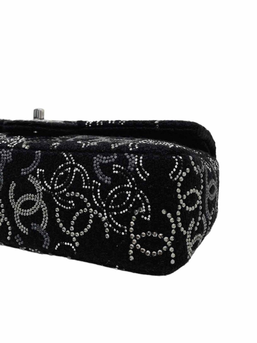 CHANEL Paris-Shanghai Pudong Flap Black Shoulder Bag
