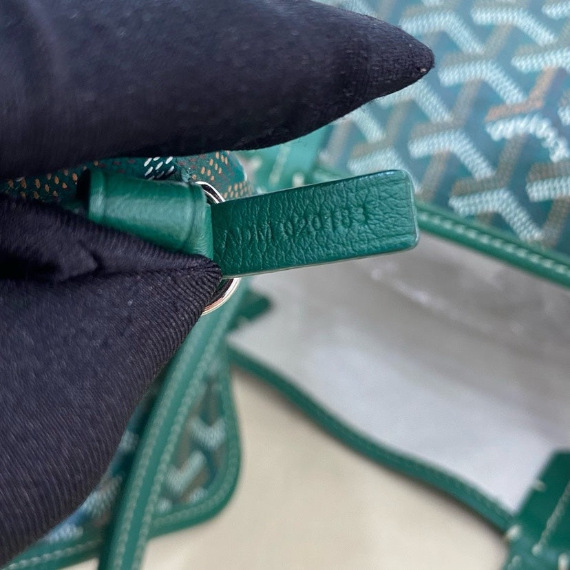 Goyard Green Tote 34x26x14cm