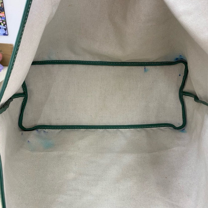 Goyard Green Tote 34x26x14cm