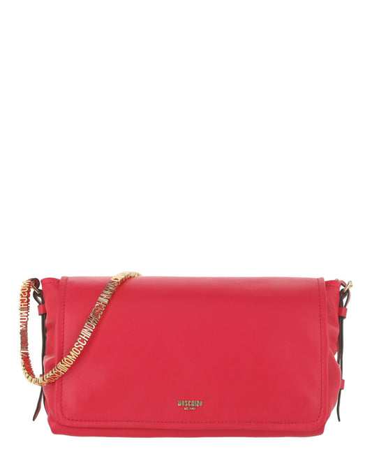 Moschino Logo-Lettering Crossbody Bag Womens 7551-8002-0116