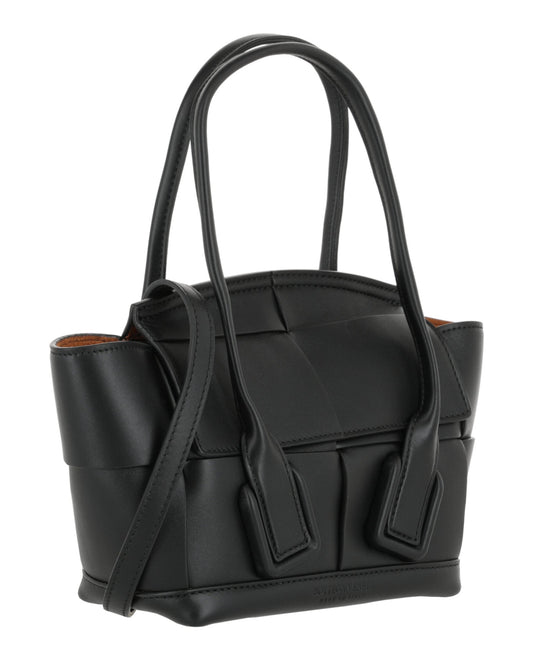 Bottega Veneta Arco 33 Mini Grainy Leather Top-Handle Bag Womens 600606-VMAP1-1229