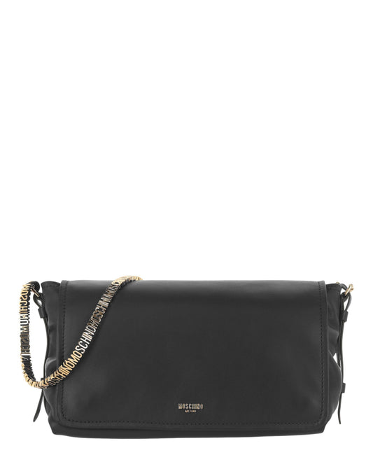 Moschino Logo-Lettering Crossbody Bag Womens 7551-8002-1555