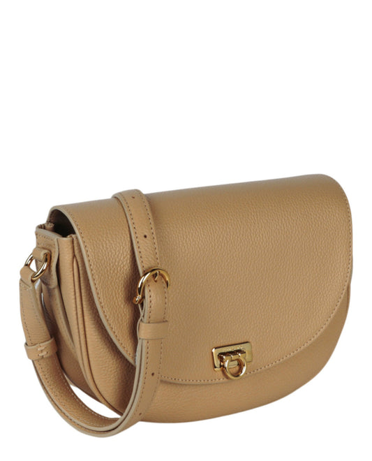 Ferragamo Gancini Buckle Crossbody Bag Womens 218373-772315