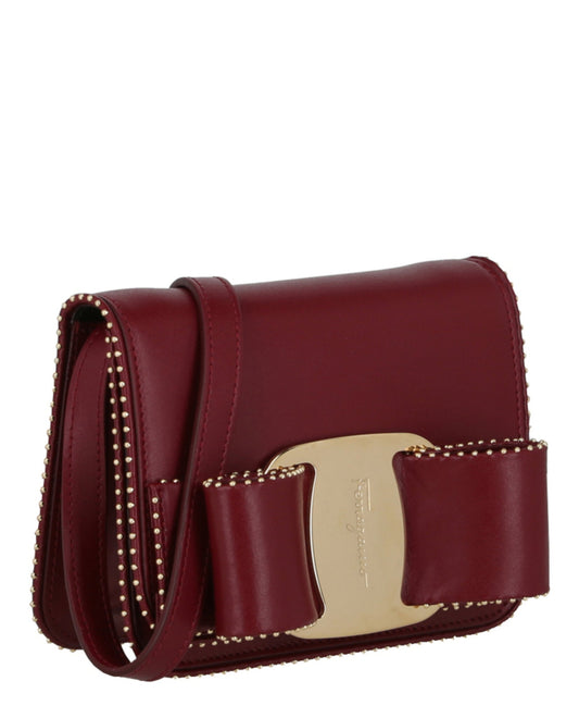 Ferragamo Mini Vara Bow Crossbody Bag Womens 21O002-753231