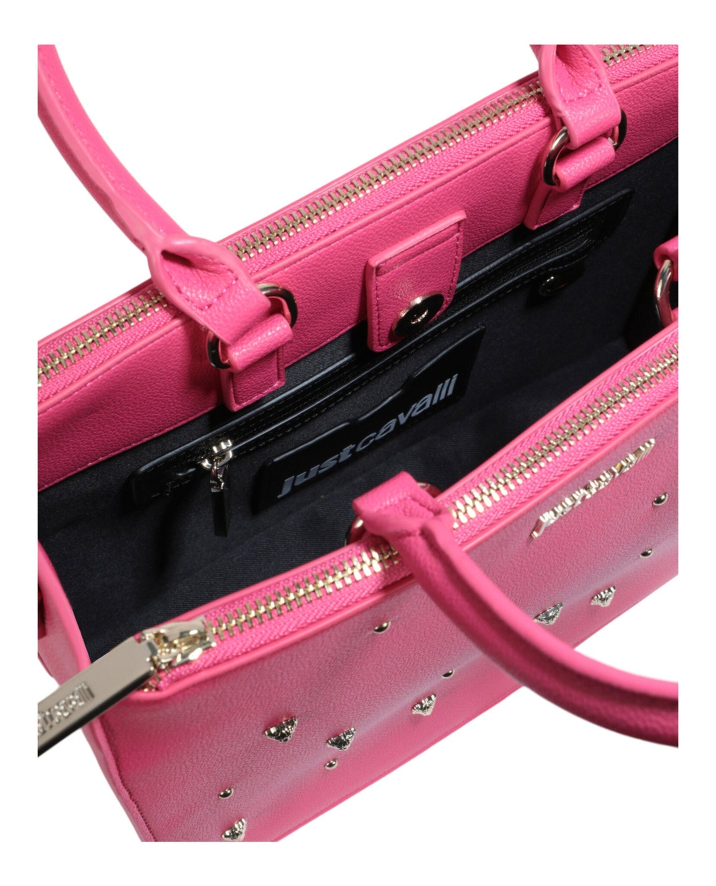 Just Cavalli Studded Shoulder Bag Womens 75RA4BR5-ZS796-455
