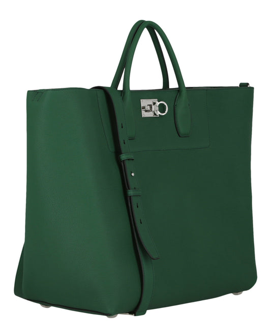 Ferragamo The Studio Large  Leather Tote Womens 241124-756834