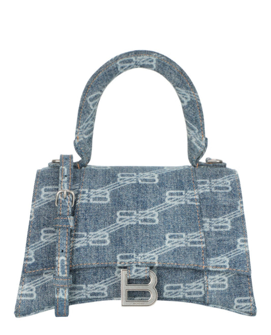 Balenciaga Small Hourglass Shoulder Bag Womens 593546-210E6-4716