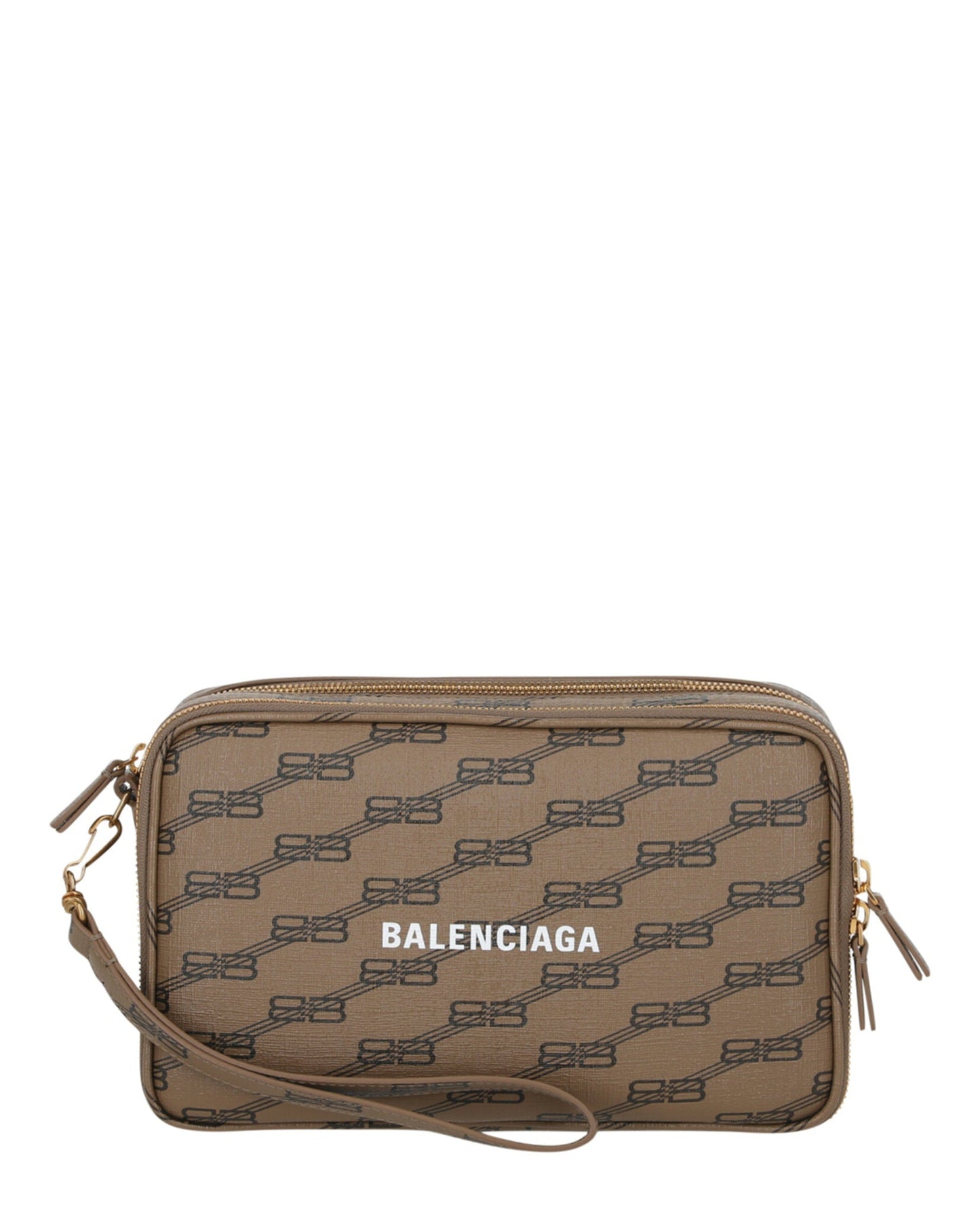 Balenciaga Signature BB Monogram Pouch