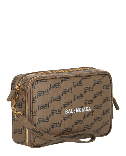 Balenciaga Signature BB Monogram Pouch