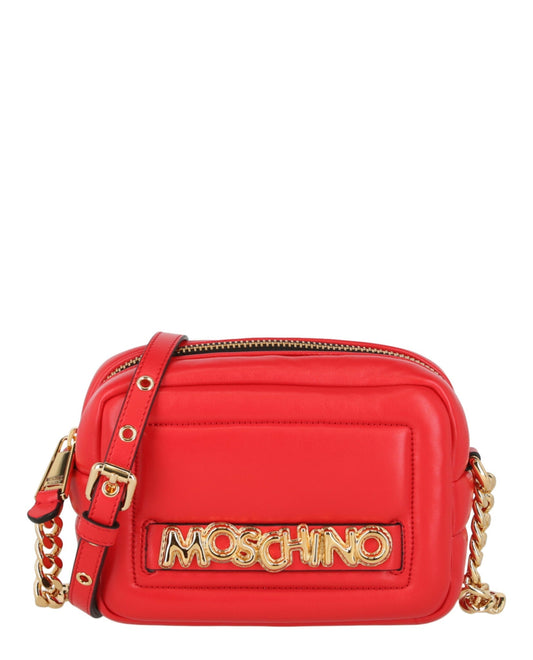Moschino Balloon Lettering Crossbody Bag Womens 7425-8002-0113