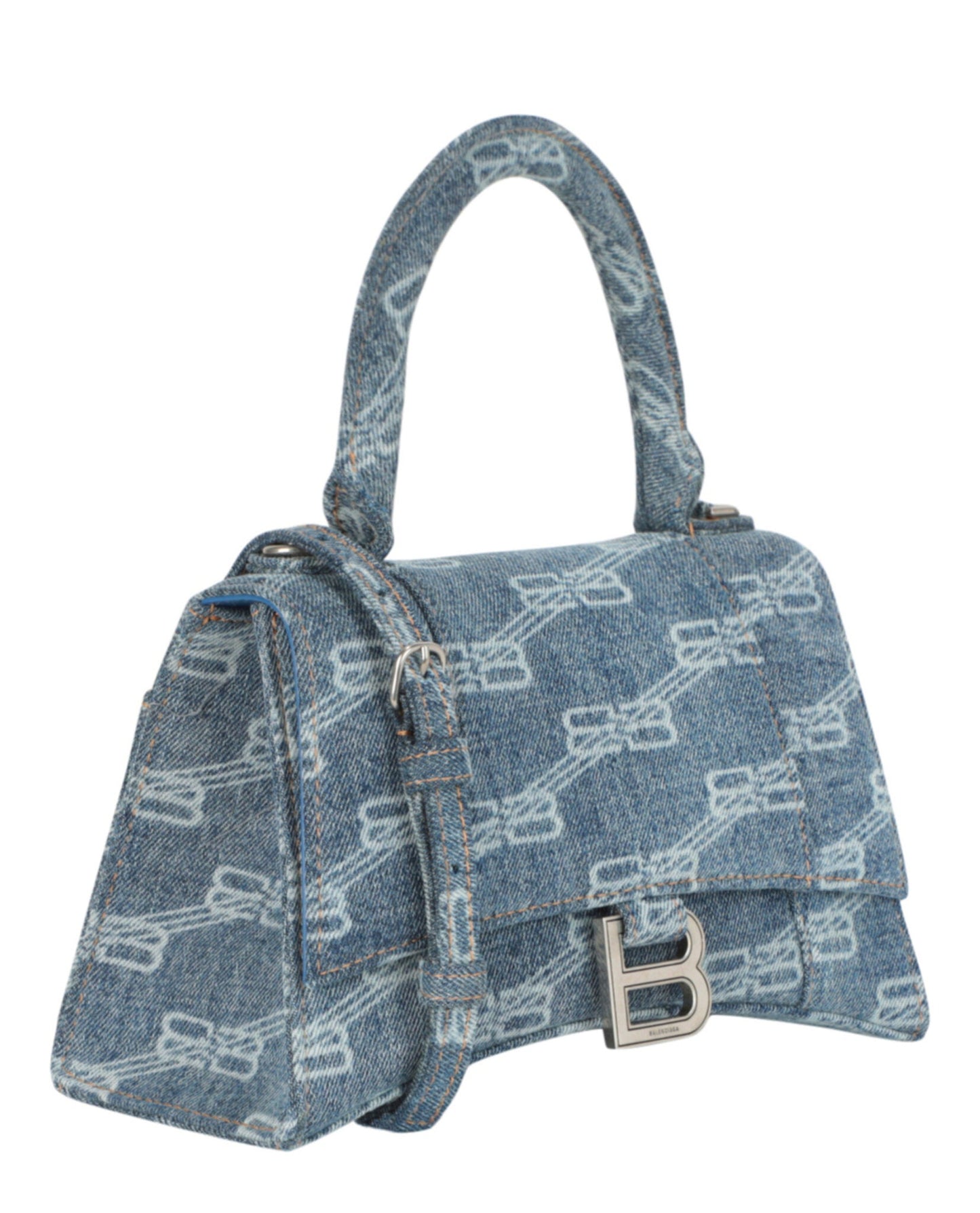 Balenciaga Small Hourglass Shoulder Bag Womens 593546-210E6-4716