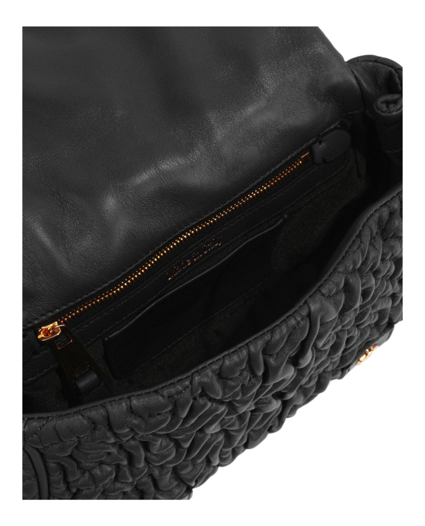 Moschino Destroyed Chain Quilted Crossbody Bag Womens 7599-8002-1555
