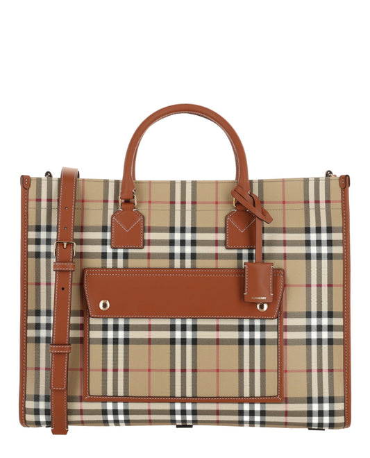 Burberry Medium Freya Tote Womens 8097568