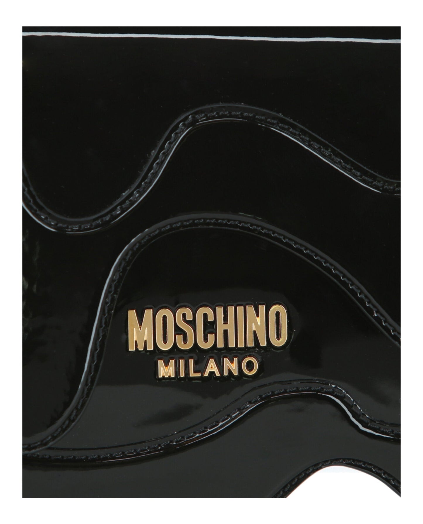Moschino Melted Design Crossbody Bag Womens 7574-8004-1555