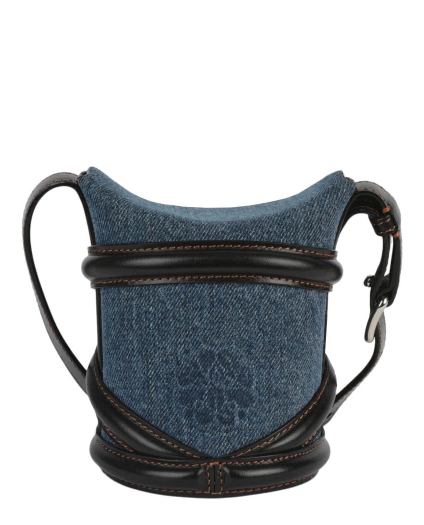 Alexander McQueen The Curve Mini Shoulder Bag Womens 682683-1YBB2-4095