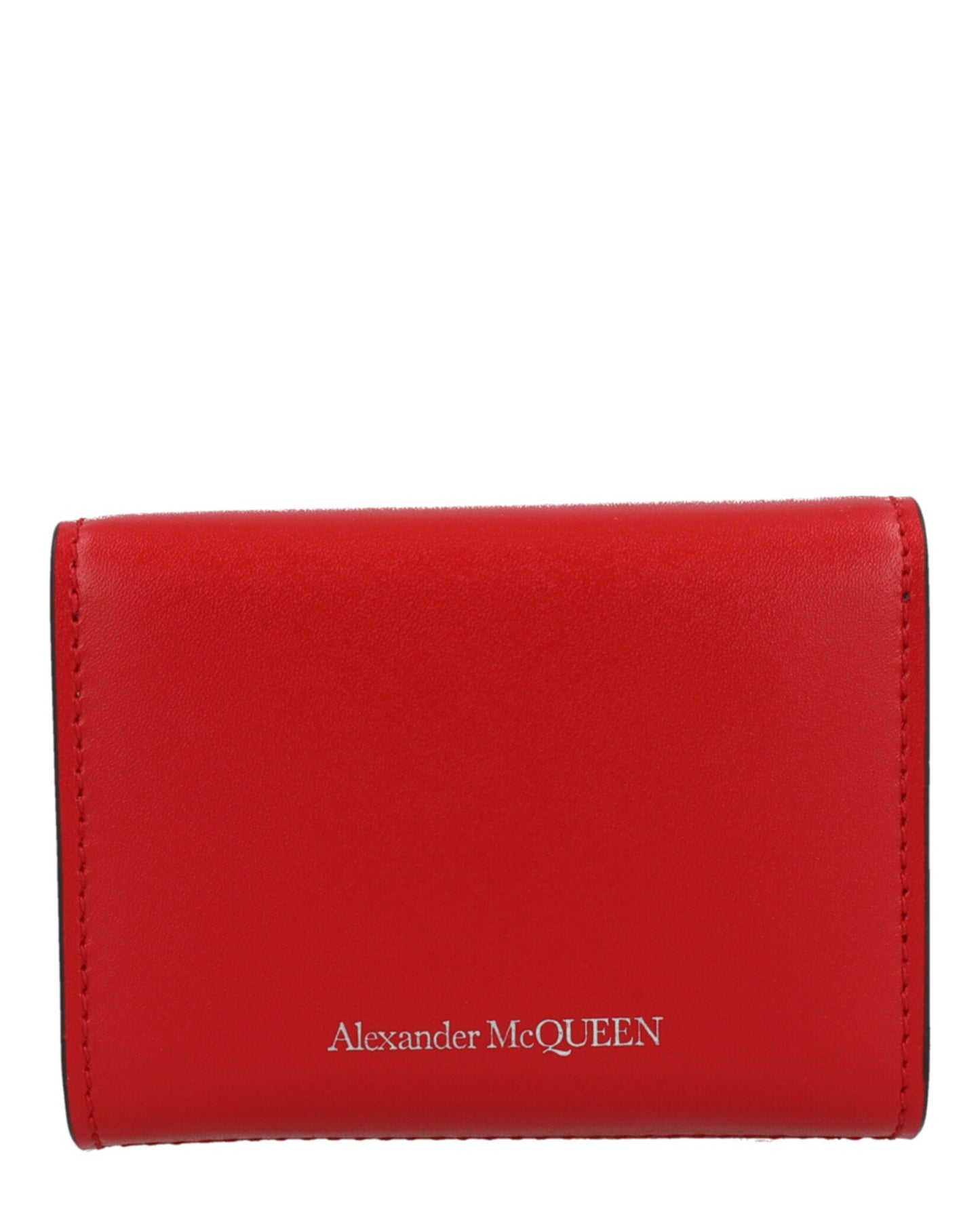 Alexander McQueen Skull Leather Playing Card Holder Unisex-Adult 652717-1CW12-1088