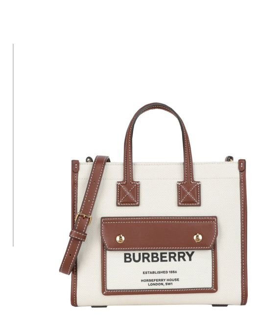 Burberry Small Freya Tote Womens 8044143