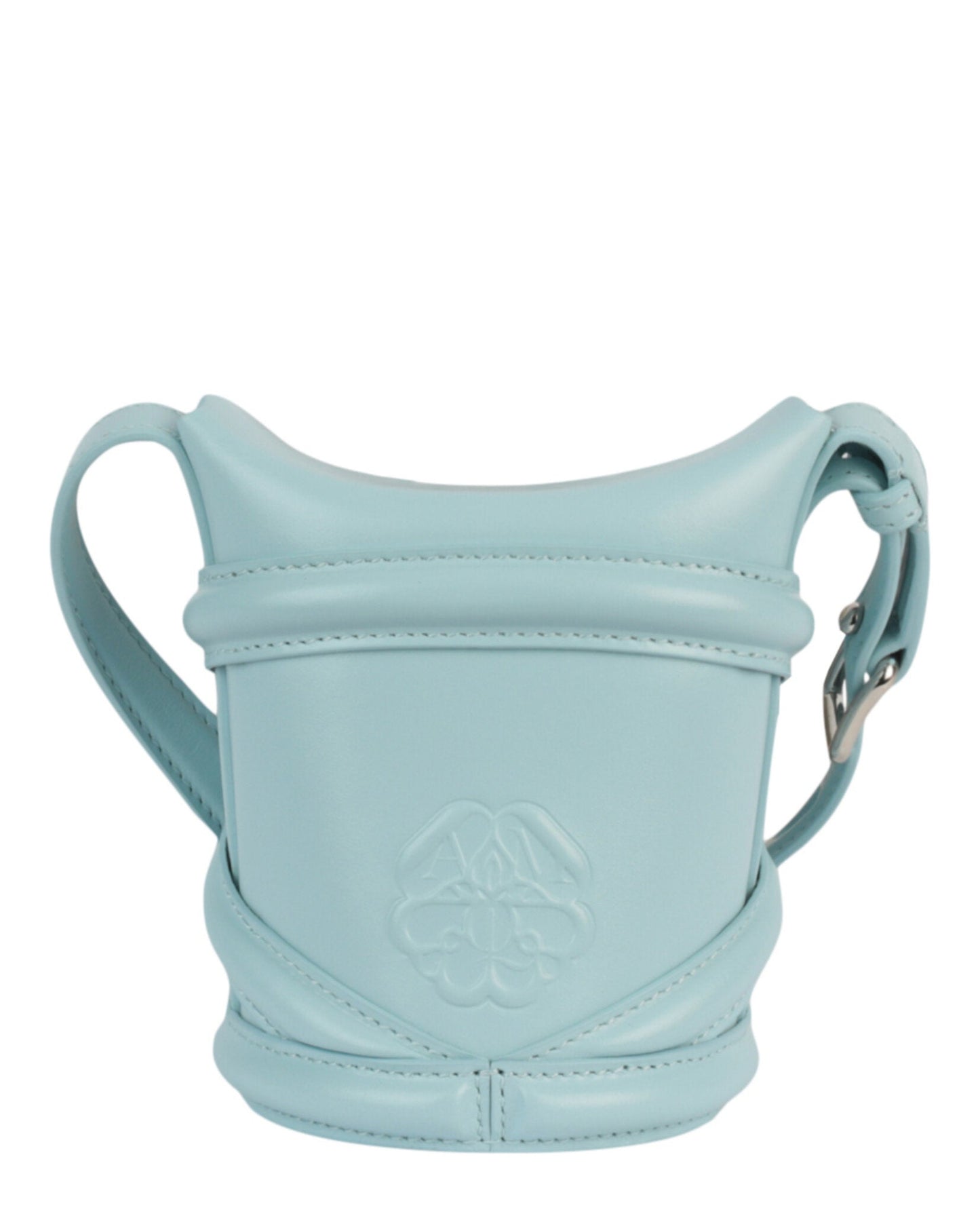 Alexander McQueen The Curve Mini Shoulder Bag Womens 682683-1YBA7-4506