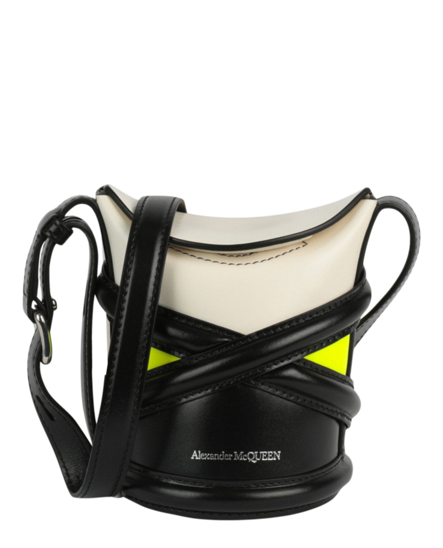 Alexander McQueen The Curve Mini Shoulder Bag Womens 682683-1YBC7-9250