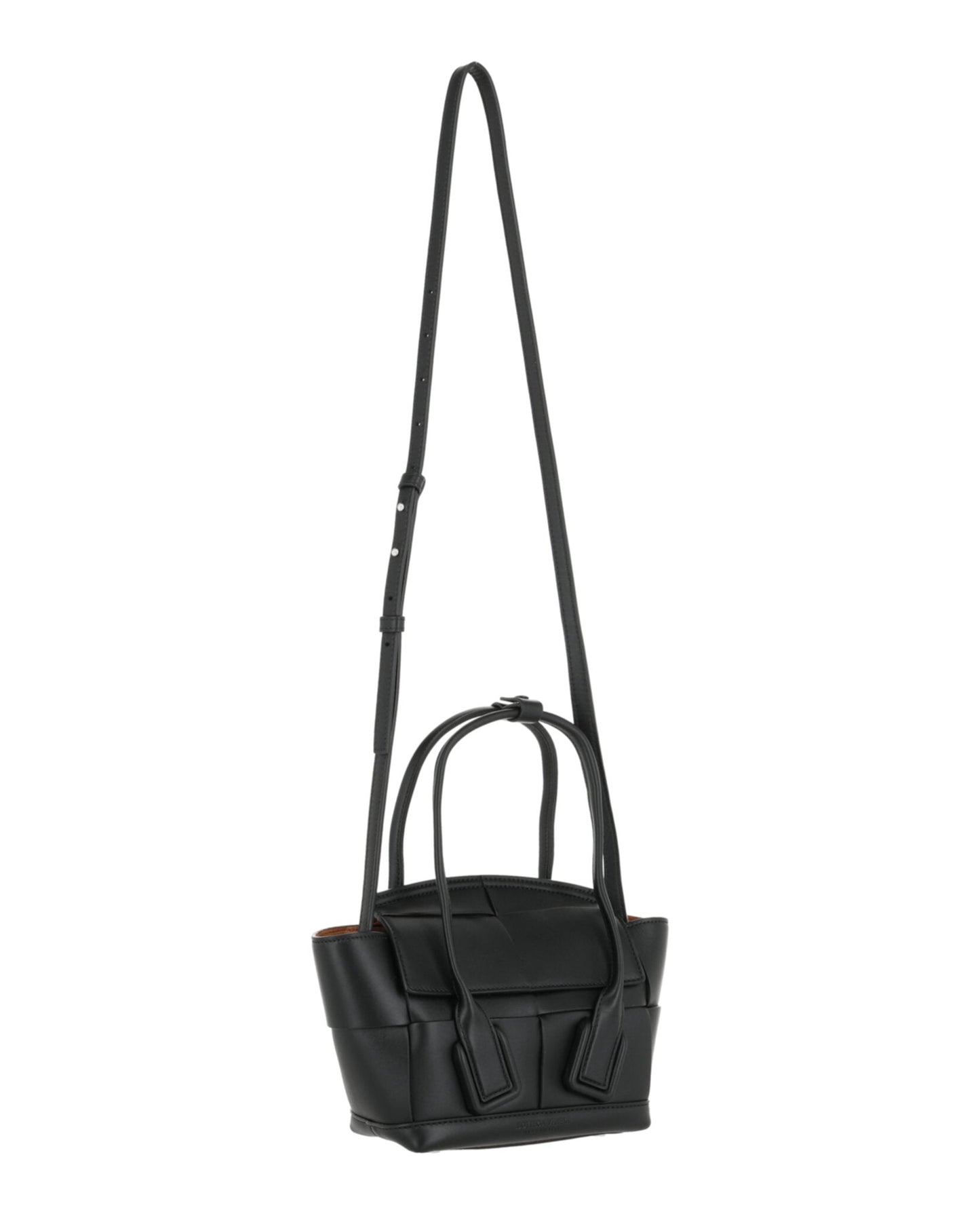 Bottega Veneta Arco 33 Mini Grainy Leather Top-Handle Bag Womens 600606-VMAP1-1229
